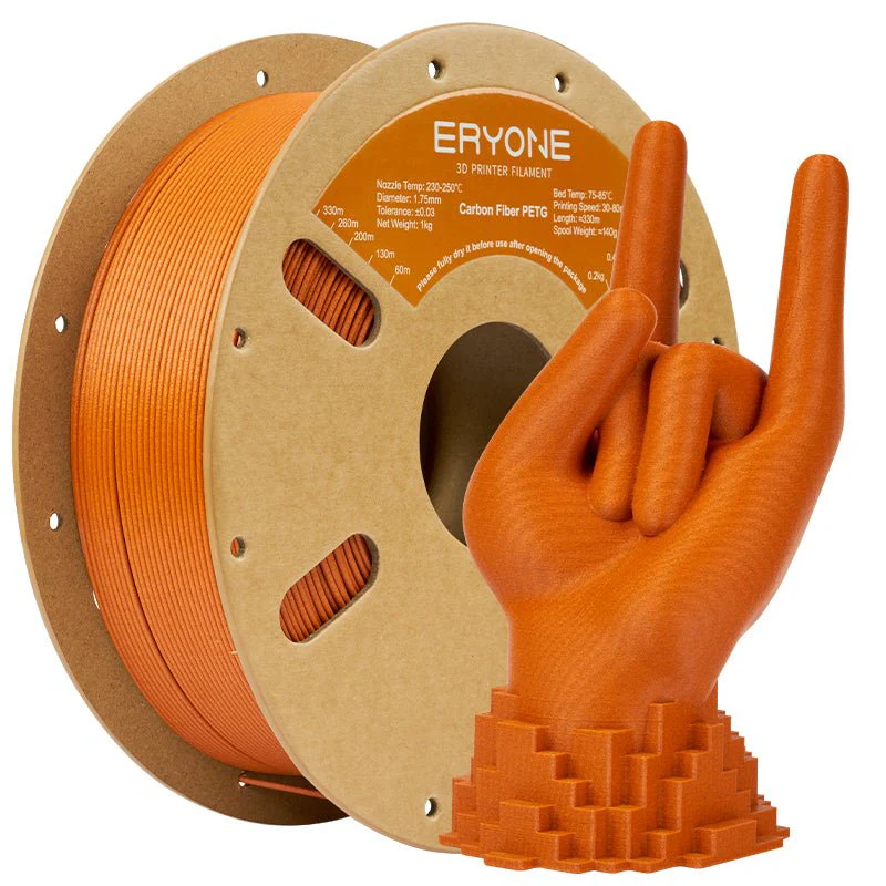 PETG Carbon Fiber Filament - 1.75mm±0.03mm (1kg) - Image 12