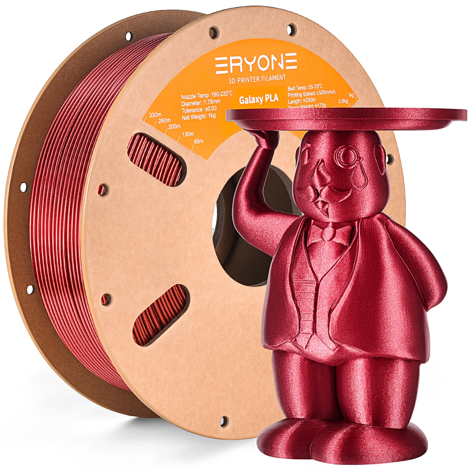 PLA Galaxy Sparkly Glitter Filament - 1.75mm±0.03mm (1kg) - Image 9