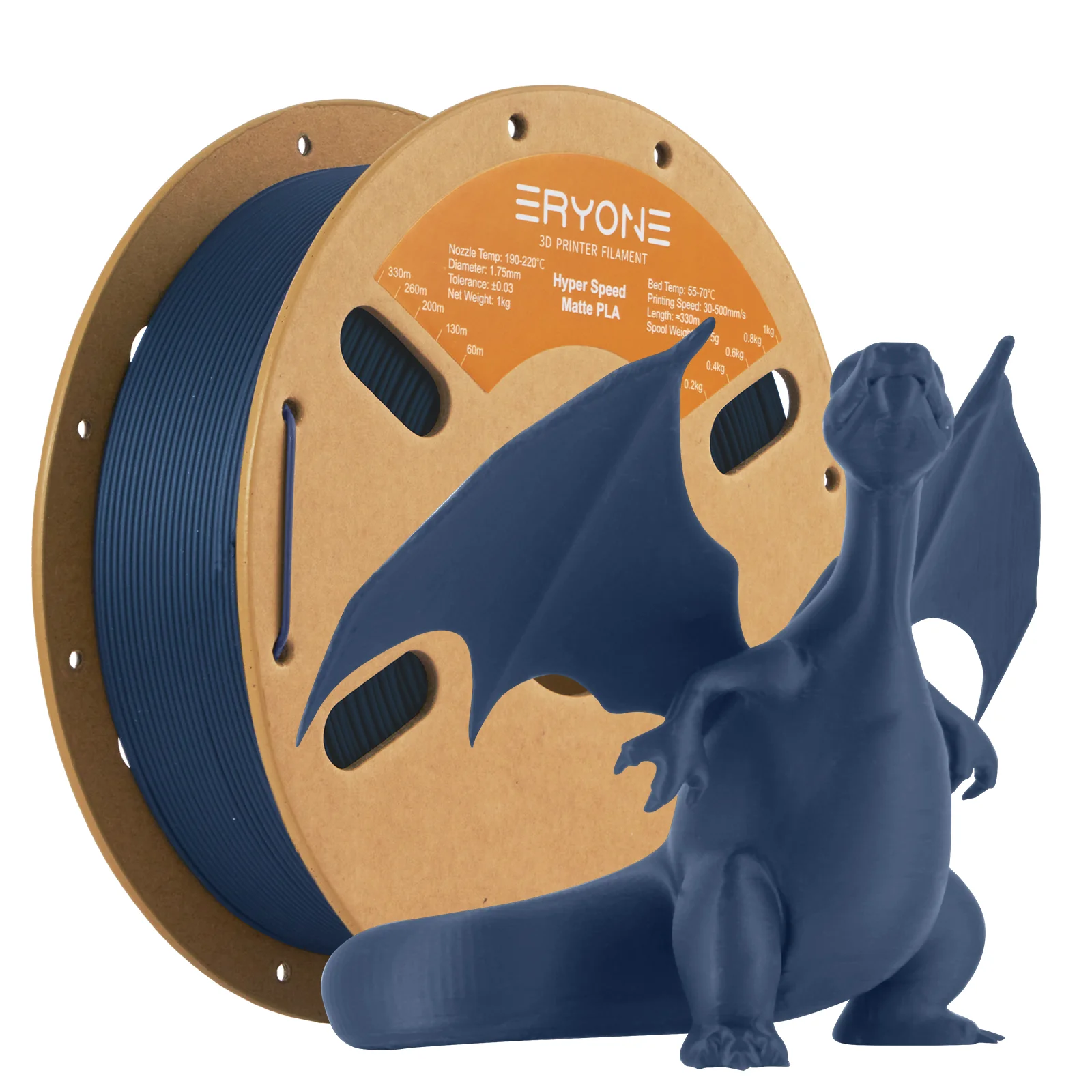 PLA Matte & Matte Rainbow Filament - 1.75mm±0.03mm (1kg) - Image 7