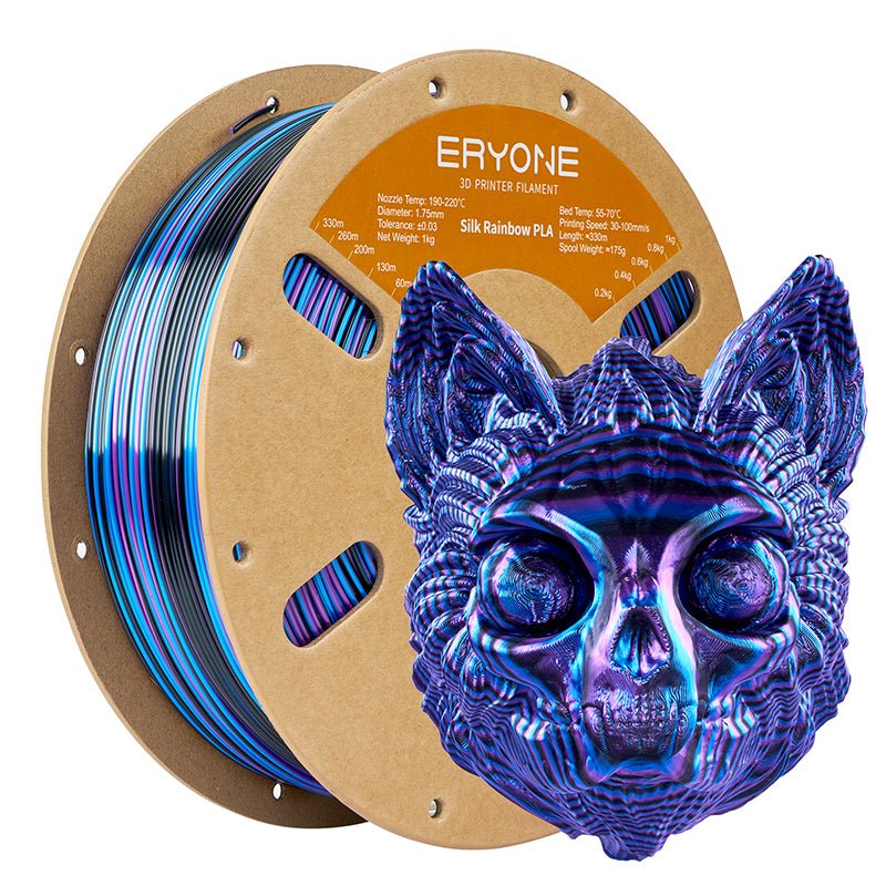 PLA Silk Triple-Color Filament - 1.75mm±0.03mm (1kg) - Image 14