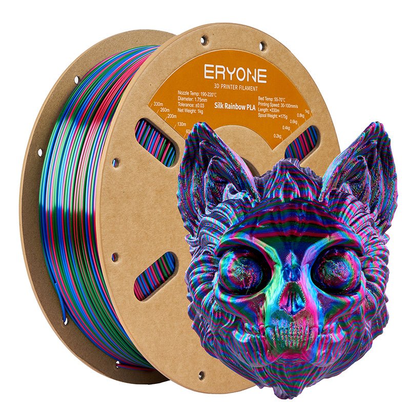 PLA Silk Triple-Color Filament - 1.75mm±0.03mm (1kg) - Image 11