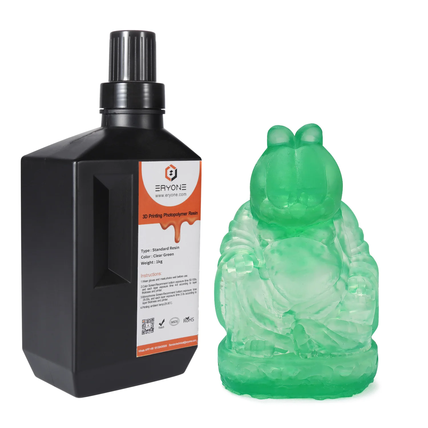 Super Low Odor Photopolymer Resin 1kG  (Ship to RU) - Image 8